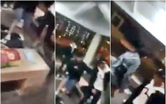 網傳圍毆短片警拘4童黨 少年捱打女友人力喊：停手呀