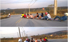 【有片】巴西青年自製「長蛇陣轆轆車」 112公里衝落山