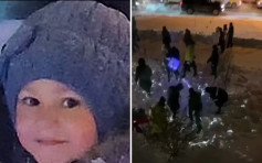 俄5岁女童负20度冰雪下困坑渠 300居民8小时才搜获