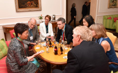 林鄭續訪歐洲 出席林道諾貝爾獎得主大會