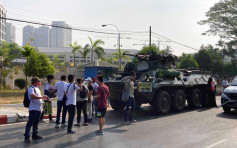 缅甸多处现装甲车 多国发联合声明吁军方克制