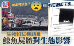 西貢鯨魚｜DSE生物科試卷有題目「貼中」網民直呼：「ChatDSE」 