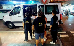 警聯同入境處油尖反黑工行動 拘捕10人