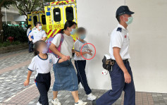 沙田男童遭電梯門夾手 消防解困母親陪送院