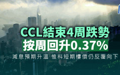 减息预期升温 二手楼价回稳 CCL终止4周连跌 惟短期楼价仍反覆向下