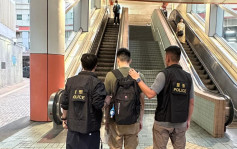 调景岭35岁男被捕 涉扶手电梯偷拍一女童裙底 警料受害人数或更多