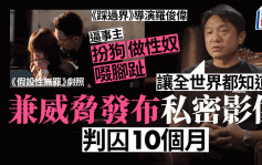 《踩過界》導演羅俊偉認威脅發布私密影像 判囚10個月