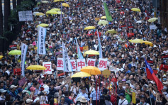 【逃犯条例】警方指最高峰约22800人 民阵：13万人参与游行
