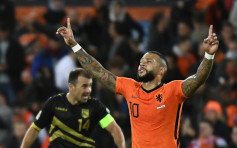 世盃外｜迪比破紀錄 荷蘭數直布羅陀六球