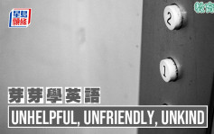 陈东红 - Unhelpful, Unfriendly, Unkind｜芽芽学英语