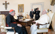 性侵醜聞上訴得直 澳洲樞機主教佩爾獲教宗接見