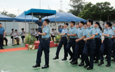 民安队少年团挑战日逾200人参与  以中式步操形式作赛  强化青少年国民身分认同