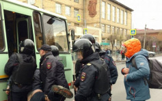 俄罗斯爆全国反普京示威 反对派领袖到现场即被捕