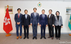陳子達與日本駐港總領事三浦潤會面  商促進貿易便利和加強海關合作等議題