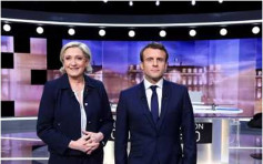 法國大選辯論　民調顯示馬克龍表現較佳