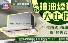 消委會抽油煙機︱「拉趟式」抽油煙勝「煙囪式」一款$4980同1萬蚊西門子「一樣咁抽得」