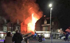 英国莱斯特郡便利店爆炸至少6伤 料非恐袭