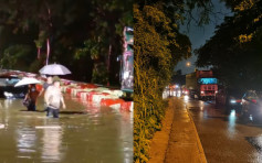 暴雨來襲北區淪澤國 一小時11宗水浸