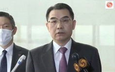 中國駐日大使吳江浩抵達日本履新 稱以史為鑒共創未來