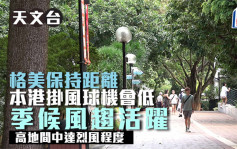 台风格美︱稍后登陆福建 与港保持逾500公里距离 挂风球机会较低