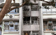 葵涌安蔭邨單位廚房電器短路失火 1鄰居吸入濃煙不適