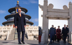 澳洲總理遊北京天壇 今會晤習近平
