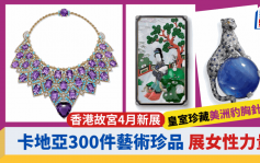 香港故宮4月新展｜卡地亞300件藝術珍品 展女性力量 皇室珍藏美洲豹胸針曝光