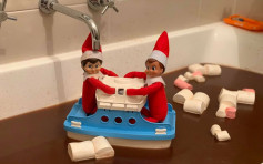 【聖誕驚喜】浴缸變朱古力湖小精靈放船仔 7歲女興奮叫醒全家　