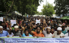 羅興亞危機1周年 數千難民孟加拉示威要求公義