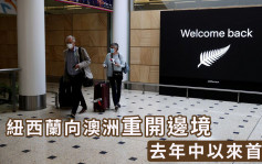 紐西蘭向澳洲重開邊境 去年中以來首次