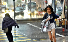 天文台下午一度發出黃雨警告 期間新界西及大嶼山多處錄得約30毫米雨量