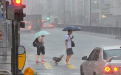 雷暴警告生效 香港有狂風雷暴