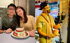 張寶兒開著工過29歲生日 袁偉豪捧蛋糕到劇組慶祝