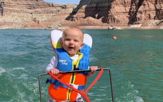 美加州6个月大男婴滑水 或打破世界纪录