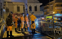 颱風泰利｜民安隊水災搶救隊大澳戒備 應對颱風下救援任務
