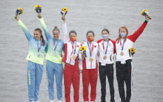 【东奥划艇】女子500米静水皮划艇 中国组合破奥绩夺金