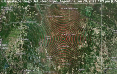 阿根廷北部6.8级地震 暂未知有否伤亡