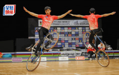 花式单车｜世界室内锦标赛 香港男子双人得铜