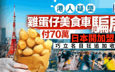 港人疑墮雞蛋仔美食車騙局 付70萬日本開加盟店 巧立名目狂追加收費