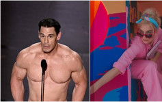 奧斯卡2024丨《Barbie芭比》男星全裸頒獎僅靠信封遮下體 健碩身形令全場女星面紅