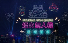 PANDA GO｜12.28晚西九烟火兼无人机汇演 历时10分钟 展示香港大熊猫专属IP