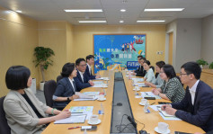 麥美娟與廣東省市青聯代表會面 冀促進粵港兩地青年發展