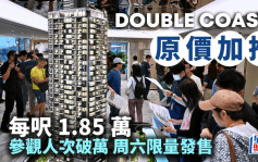 啟德DOUBLE COAST I原價加推38伙 每呎1.85萬 入場費547萬