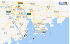 珠海香洲區海域3.5級地震 天文台接逾1200市民有震感報告