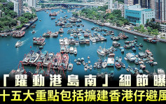 「躍動港島南」細節曝光 十五大重點包括擴建香港仔避風塘