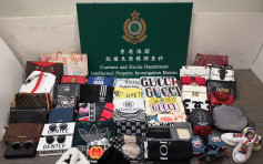 海關打擊網售冒牌日韓時裝拘7人 檢11萬元貨