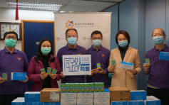 李慧琼葛珮帆向病人組織 轉贈1萬個口罩及消毒抹紙