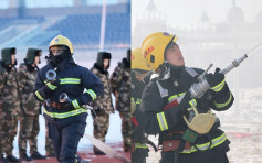 真人騷體驗消防訓練 王大陸發文致敬英雄