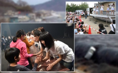 日本311大地震十周年      AKB48冇间断探访灾民出力打气