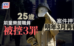 童樂居案｜25歲前幼兒工作員被控3罪  辯方大狀確診准押明年3月審